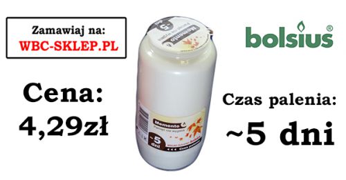 Wkład olejowy BOLSIUS 7 (4,29zł op 24 szt)