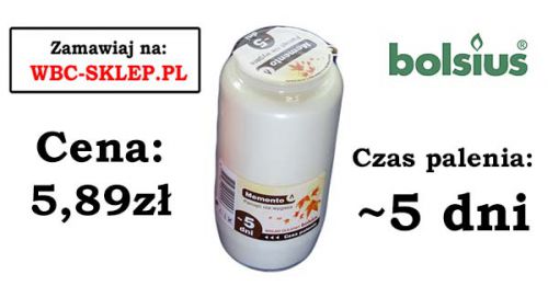 Wkład olejowy BOLSIUS 7 (5,89zł op 24 szt)